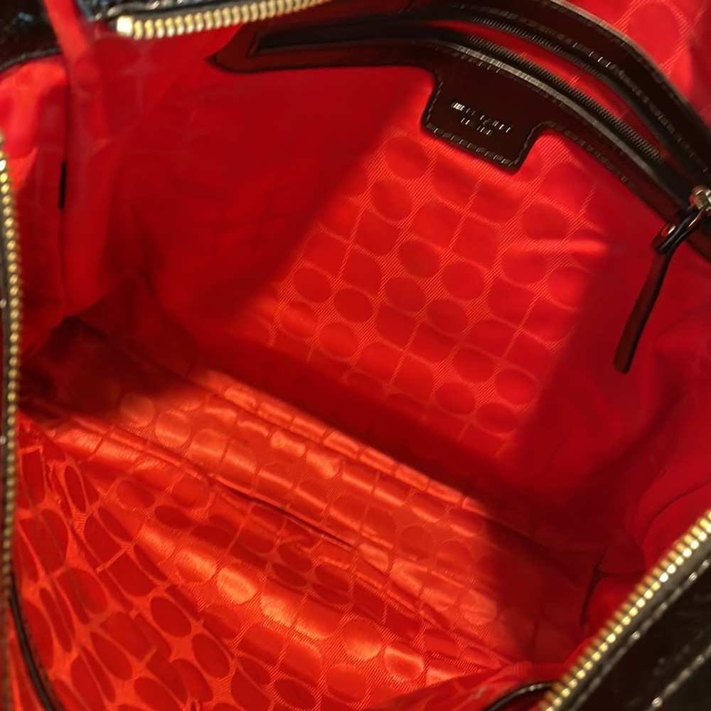 Kate Spade New York Zipper Tote Bag. Signature Pattern Vintage - Picture 12 of 15